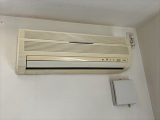 茨城県常総市　家庭用エアコン交換工事