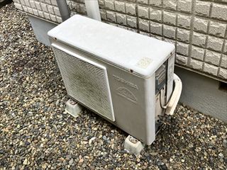茨城県常総市　家庭用エアコン交換工事