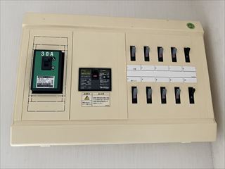 千葉県我孫子市　家庭用エアコン交換・専用回路増設・分電盤交換工事