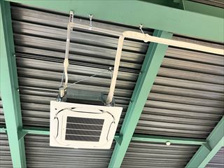 茨城県守谷市 業務用エアコン設置工事