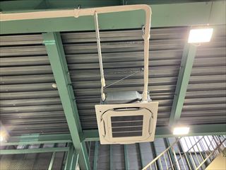 茨城県守谷市 業務用エアコン設置工事