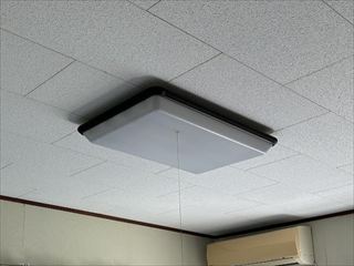茨城県守谷市　家庭用エアコン交換、分電盤交換、専用回路増設、照明交換工事