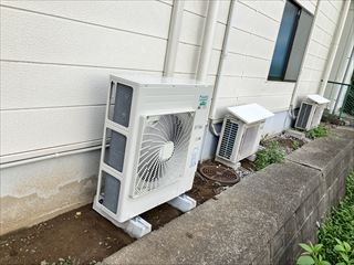 茨城県守谷市 業務用エアコン設置工事