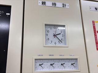 千葉県柏市 業務用子時計交換工事