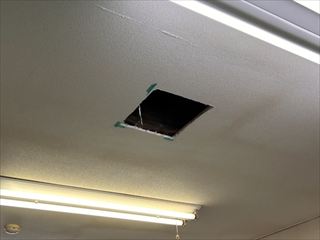 茨城県守谷市 オフィス用屋根裏換気増設工事