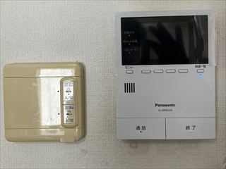 茨城県つくば市　家庭用テレビドアホン交換工事