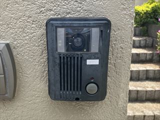 茨城県つくば市　家庭用テレビドアホン交換工事