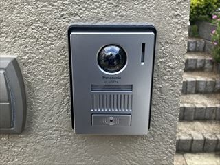茨城県つくば市　家庭用テレビドアホン交換工事