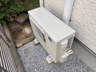 茨城県守谷市 家庭用ビルトインエアコン交換工事