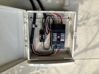 茨城県つくばみらい市 家庭用EVコンセント(電気自動車充電コンセント)設置工事