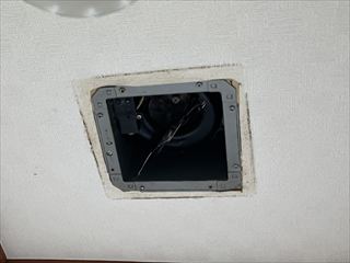 茨城県つくば市　家庭用換気扇交換工事