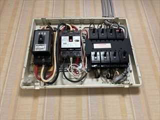 茨城県取手市　家庭用分電盤交換工事