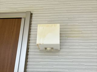 茨城県つくば市　家庭用屋外照明（玄関）交換工事