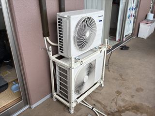 茨城県守谷市　家庭用エアコン設置工事