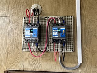 茨城県取手市 家庭用動力新設、LED化、アース付コンセント交換工事