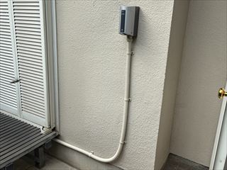 茨城県守谷市　家庭用EVコンセント（電気自動車充電コンセント）設置、分電盤交換工事