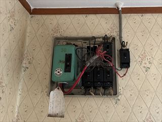 千葉県柏市　家庭用単三切替、分電盤交換、コンセント増設工事