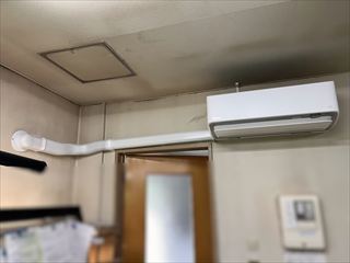 茨城県守谷市 オフィス用エアコン設置工事