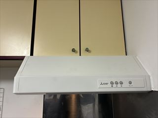 茨城県土浦市　マンション用レンジフード交換工事