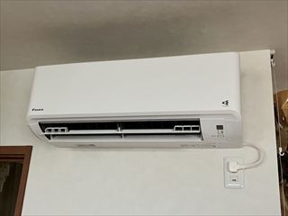 茨城県守谷市 家庭用エアコン交換工事