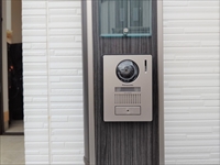 千葉県柏市　TVドアホン交換工事（VL-SWE210KLA）3