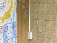 千葉県松戸市　専用コンセント設置工事（露出配線）4