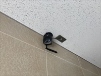 茨城県牛久市　防犯カメラ設置工事4