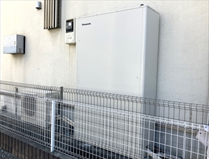 茨城県守谷市　エコキュート交換工事2