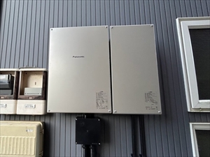 V2H設置工事 EVパワー・ステーション　茨城県取手市2