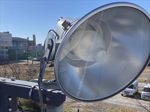 茨城県土浦市　投光器LED化工事1