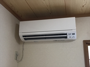 茨城県つくばみらい市　エアコン設置工事1